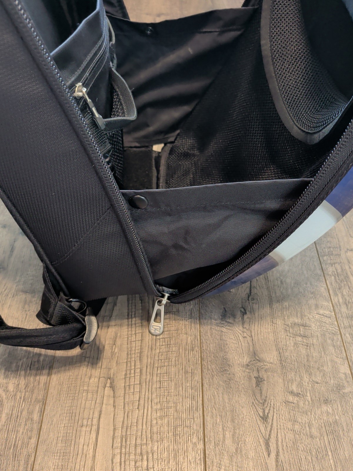 Axio By Harodesign Blue Hardshell Motorcycle / Bike Protective Backpack