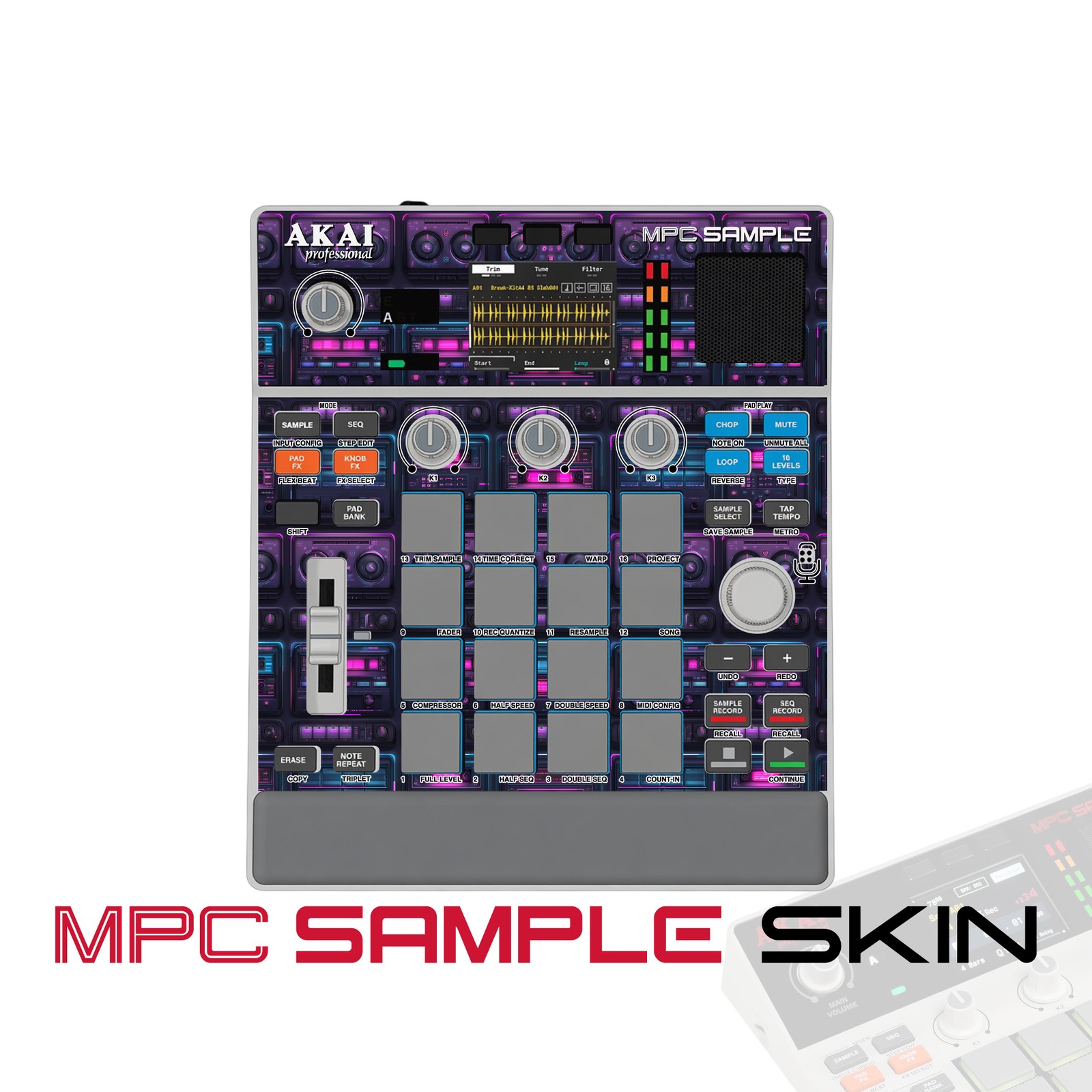 Akai MPC Sample Skin / design26_AB2