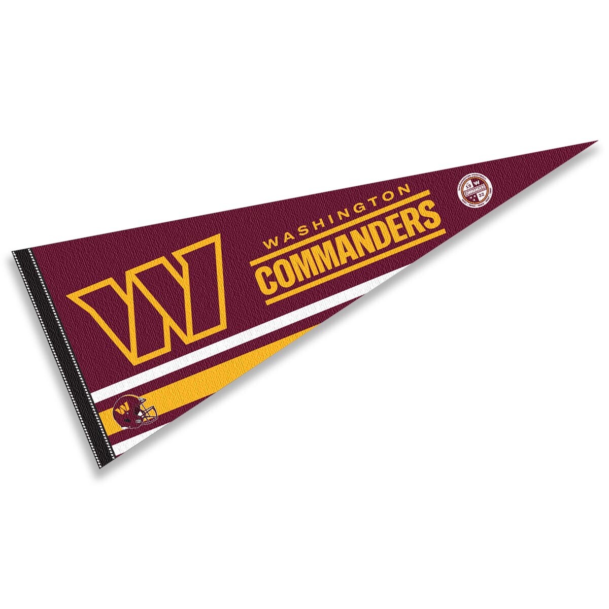 Washington Commanders 12x30 Pennant Flag