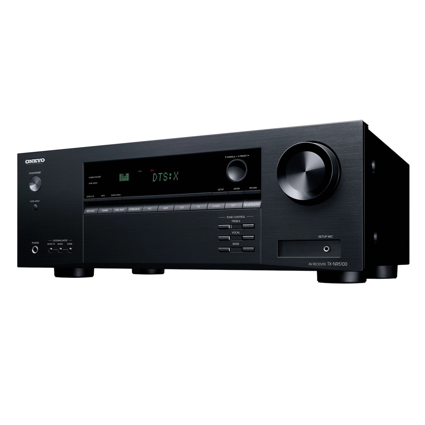 Onkyo TX-NR5100 7.2 Channel 8K/60B Ultra HD HDR AV Receiver with Dolby Atmos
