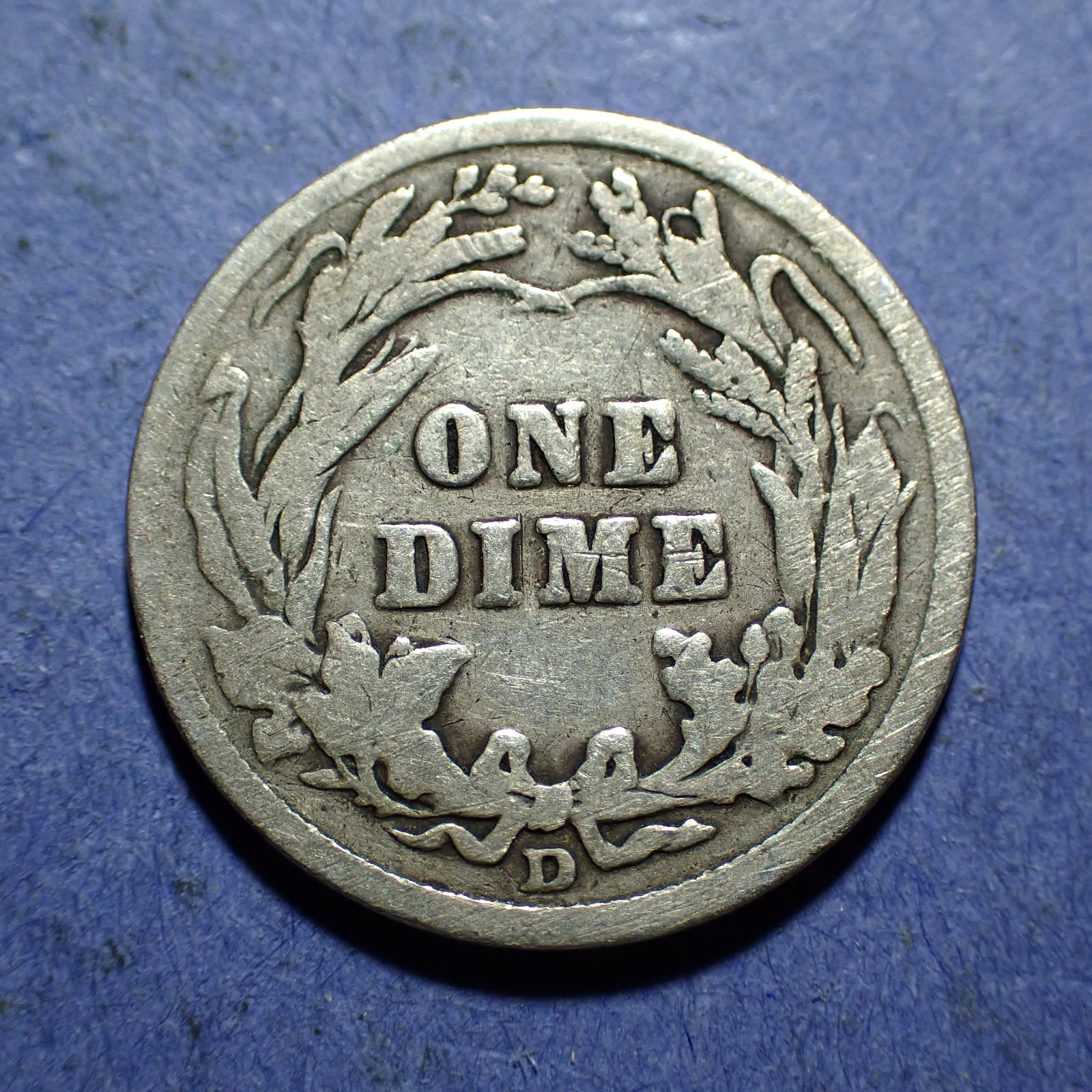 1912-D Barber Dime G/VG