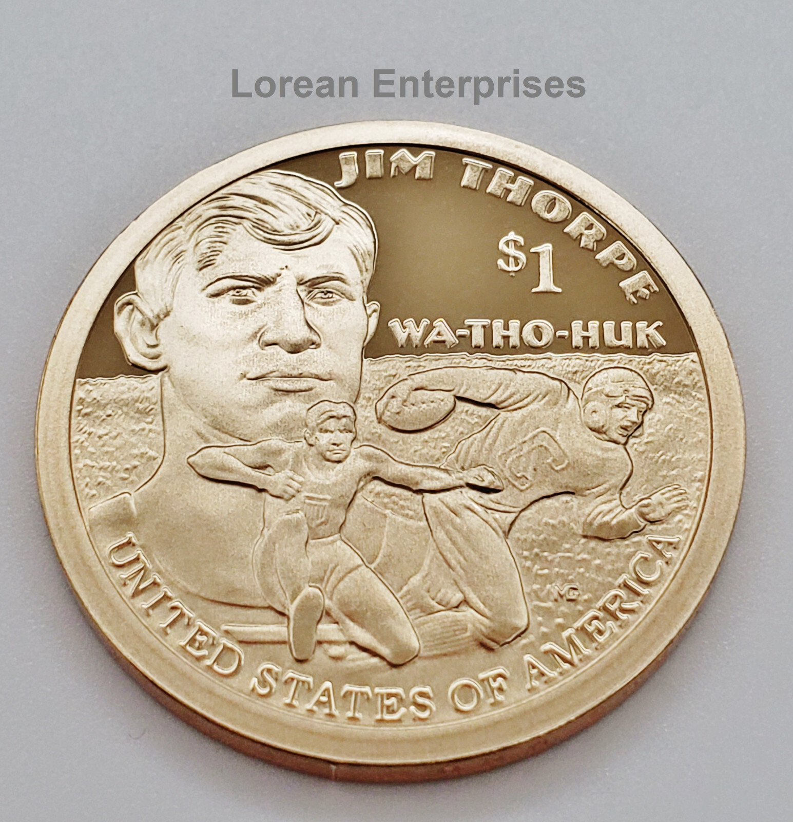 2018 S Sacagawea Dollar -Jim Thorpe- ✼PROOF✼