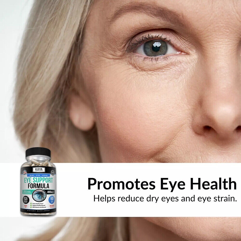 Eye Health Supplement, Lutein and Zeaxanthin, Eye Strain Support, Vision Health