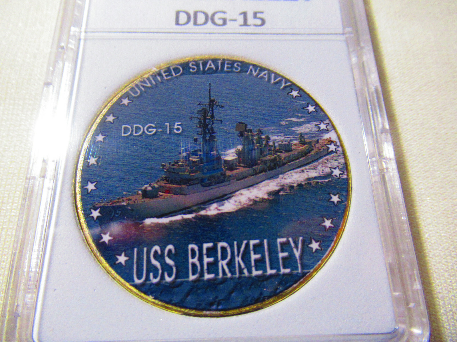 US NAVY - USS BERKELEY (DDG-15) Challenge Coin