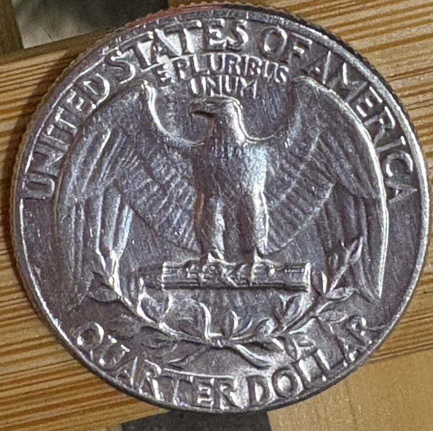1964 silver quarter no mint mark