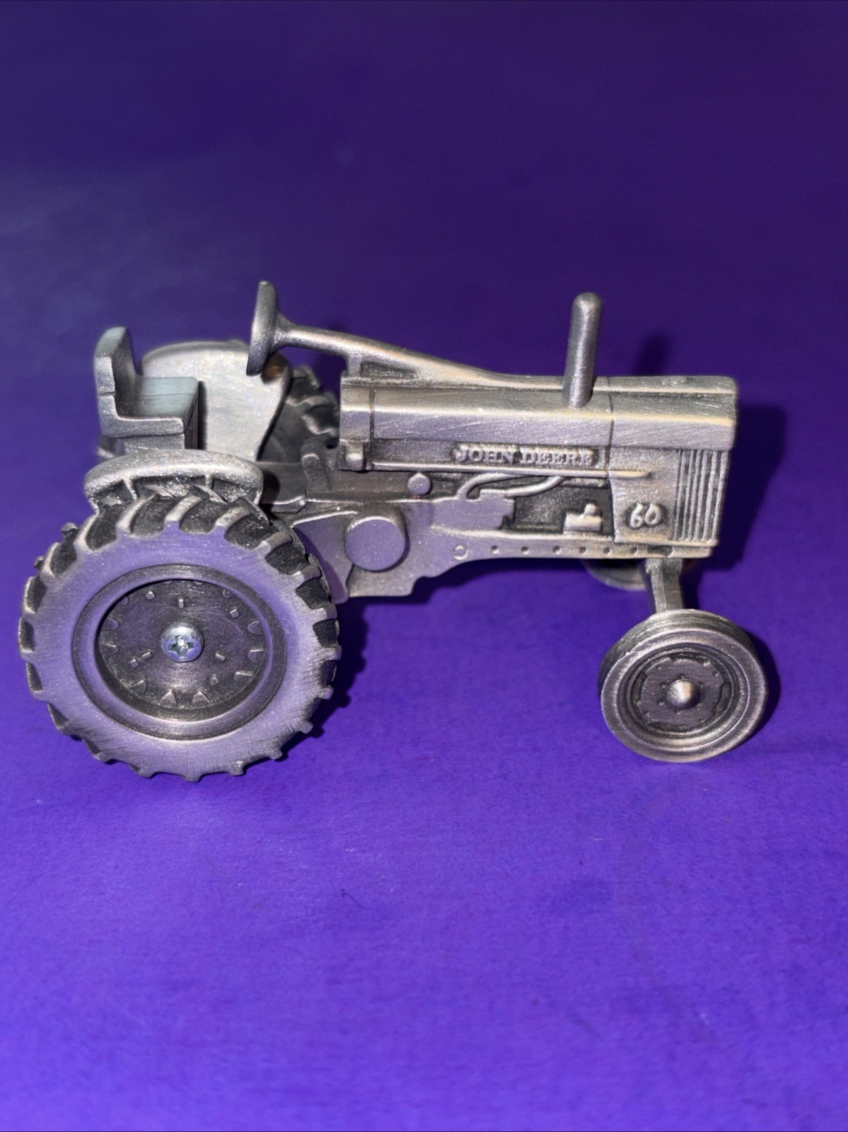 John Deere Tractor Model 60 Wide Front Pewter Farm