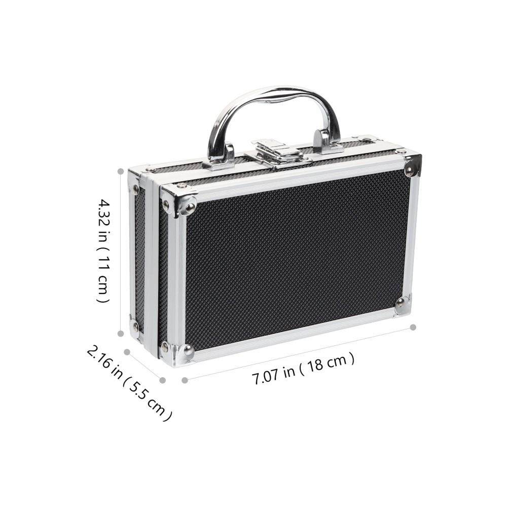 Small Aluminium Alloy Toolbox Organizer Multi Function Tool Storage