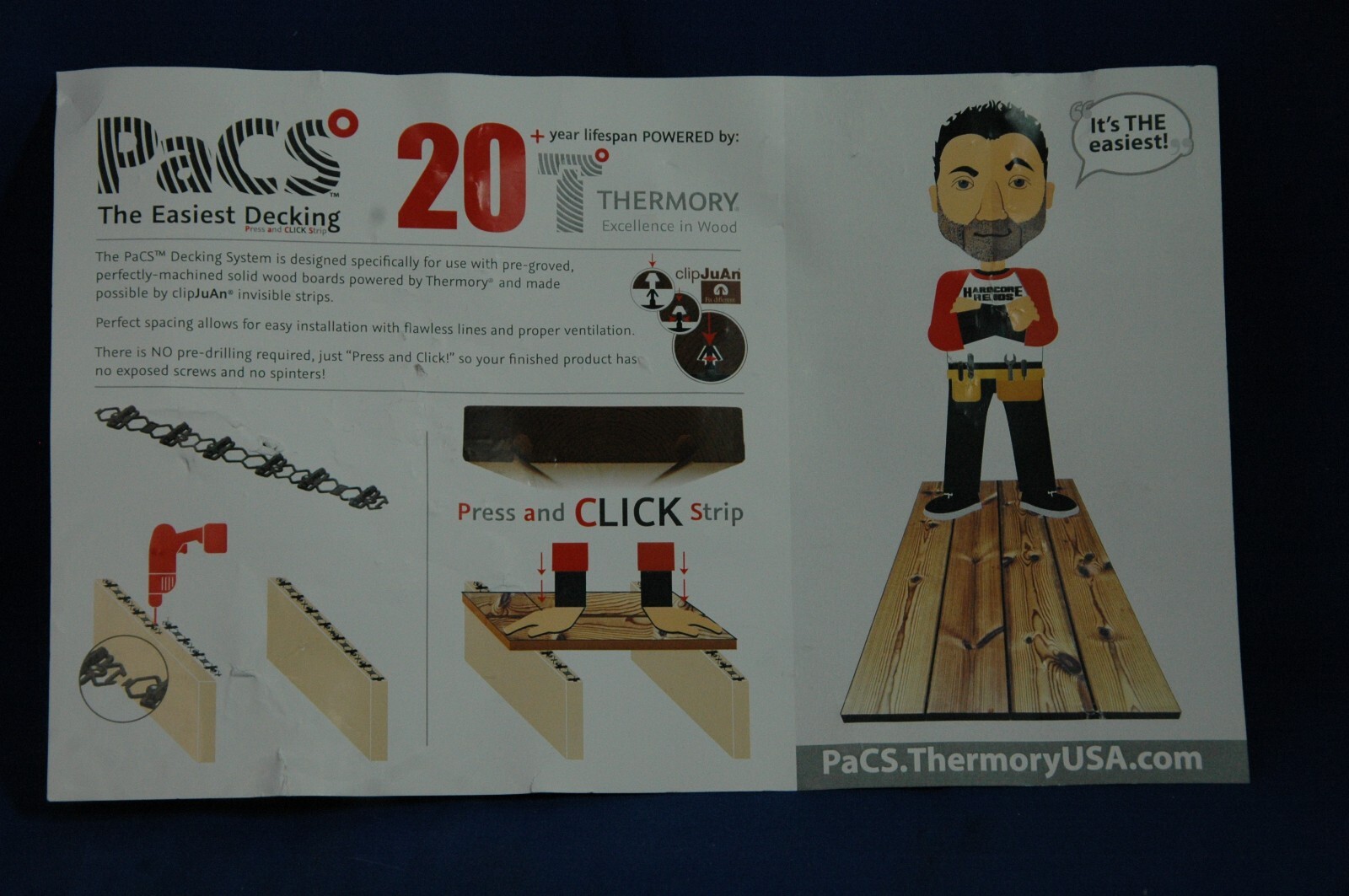 New PaCS Decking Strips 30 Strips Per Bag