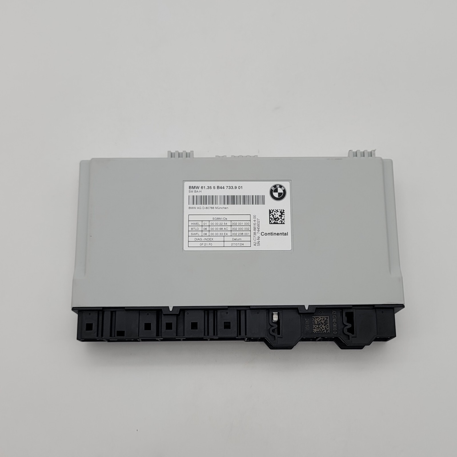 BMW G20 330XI M3 Front Seat Control Module OEM 5B44733