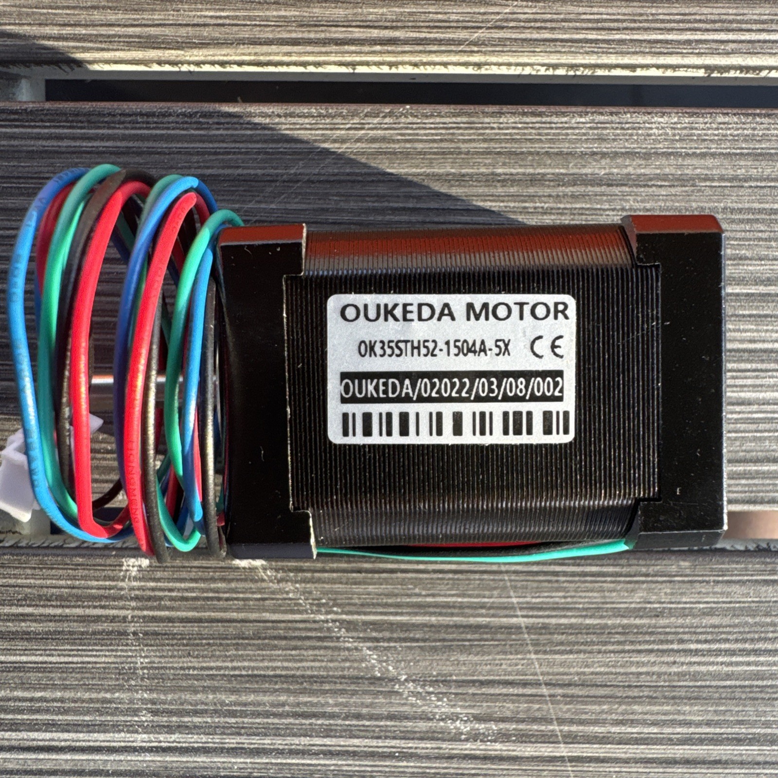 Oukeda Motor OK35STH52-1504A-5X Stepper Motor 12-24V 1.8° Step Angle