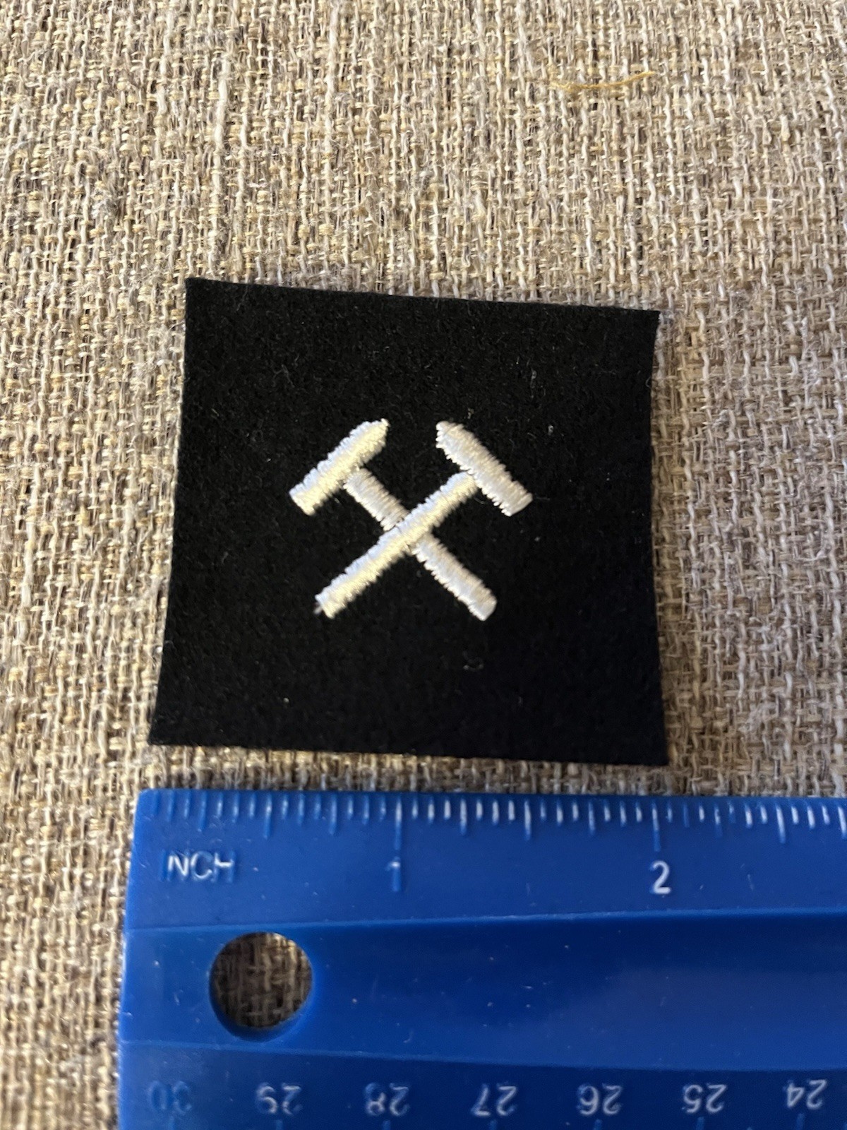 USN Rate Patch Metalsmith US Navy Rating Black US Navy INV12252