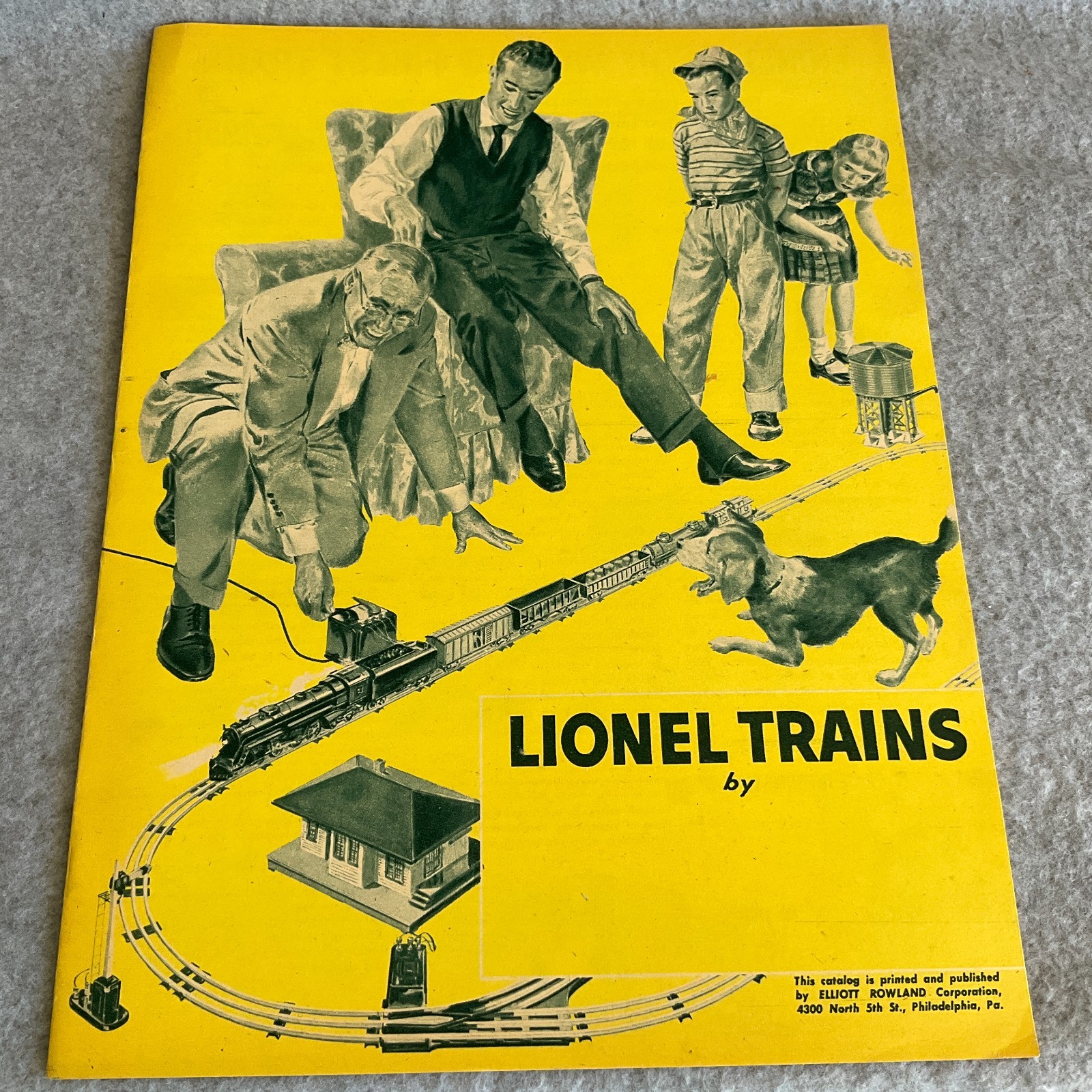 1955 Lionel Model Electric Train Catalog Gauge O 24 Pages - Great Condition