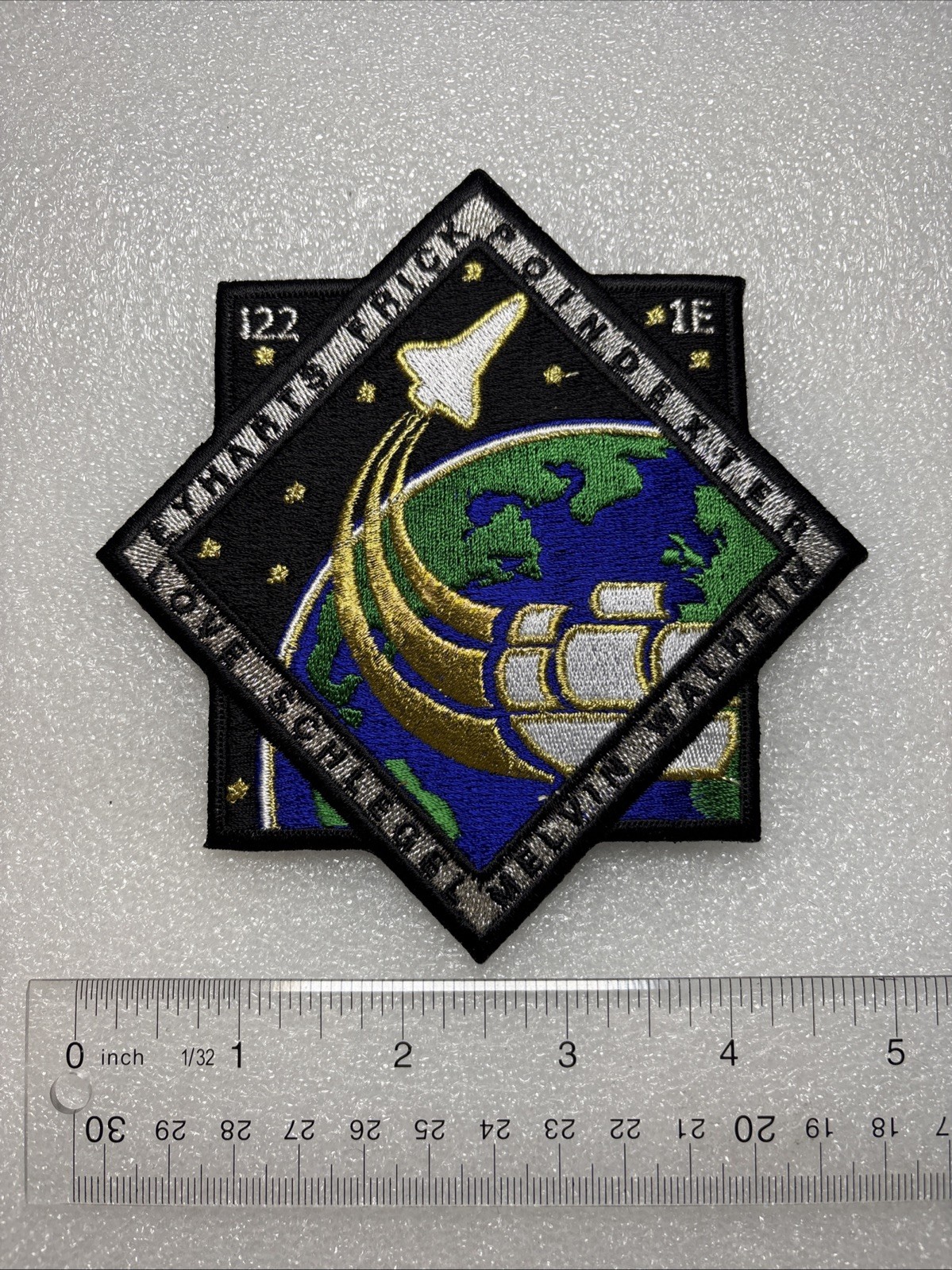 NASA Space Shuttle STS-122 mission patch
