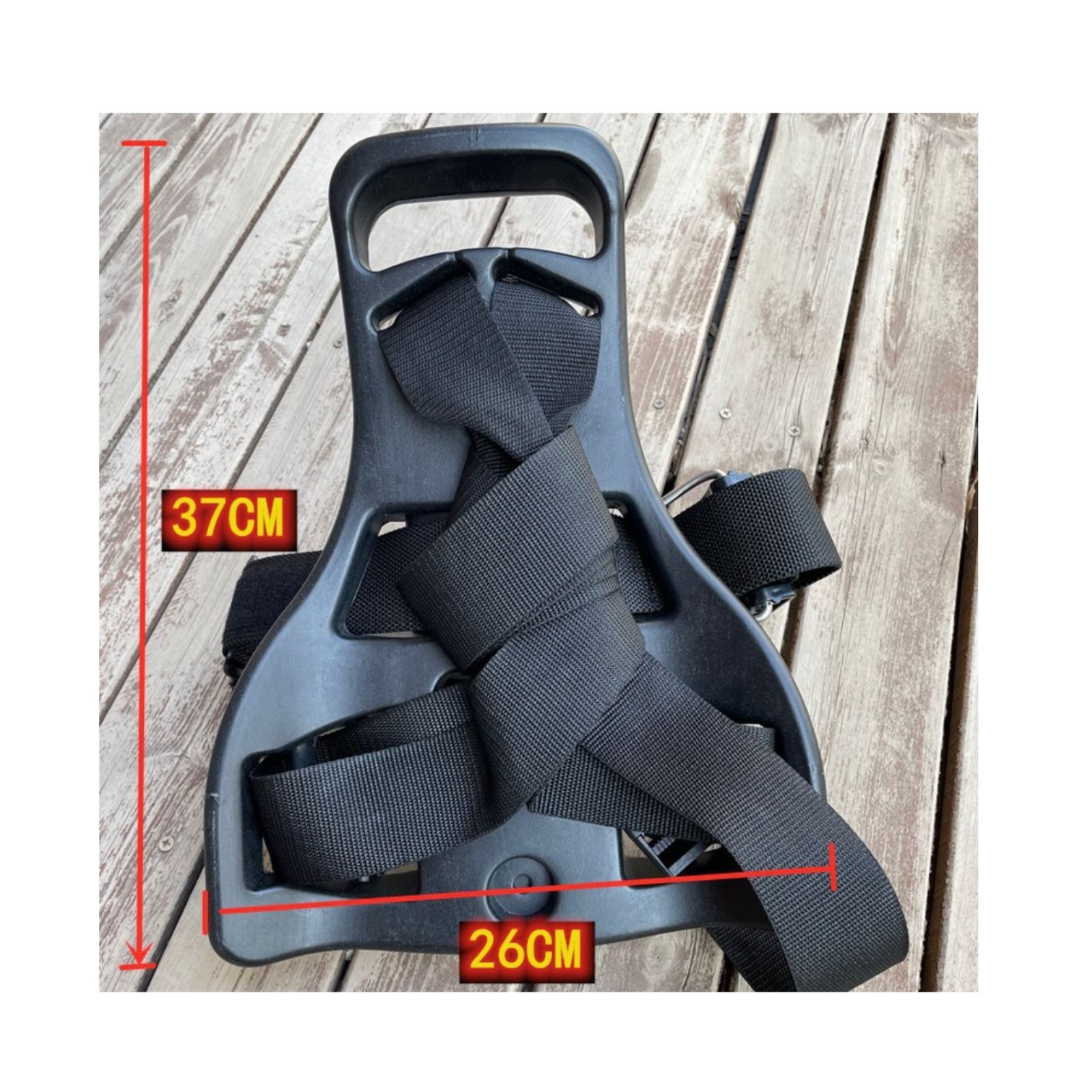 Dive Cylinder Backplate Lightweight Diving Backplate No Buoyancy Bladder