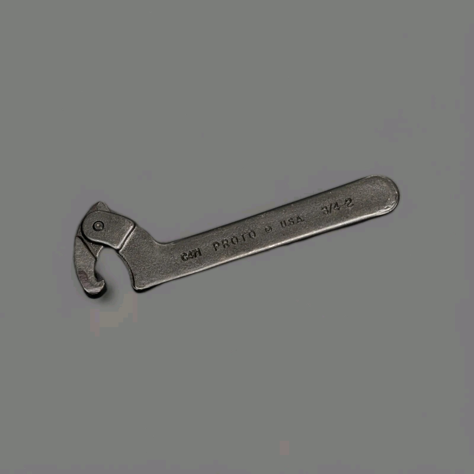 PROTO C471 Adjustable Hook Spanner Wrench 3/4-2". USA