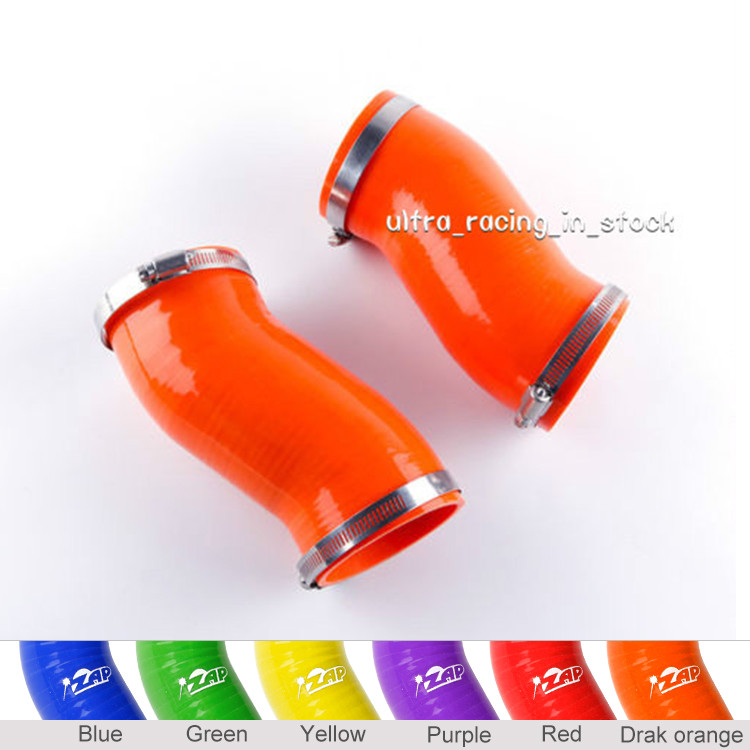 For 2004-2008 LAMBORGHINI GALLARDO Air Intake Tubes Silicone Hoses Orange LHD