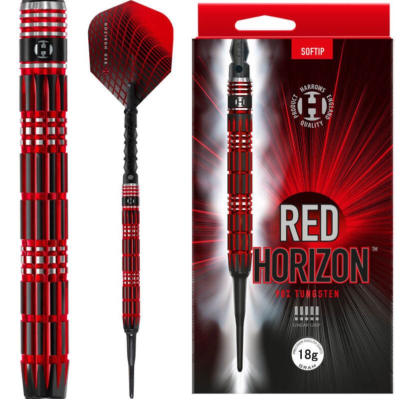 Harrows Red Horizon 2BA 18g Darts Barrel Set