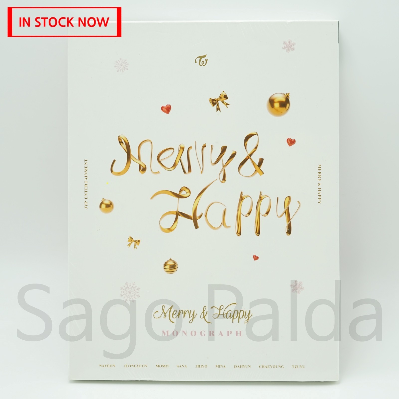 NEW Sealed Twice TWICE MONOGRAPH Merry & Happy DVD Photobook Photocard *READ*