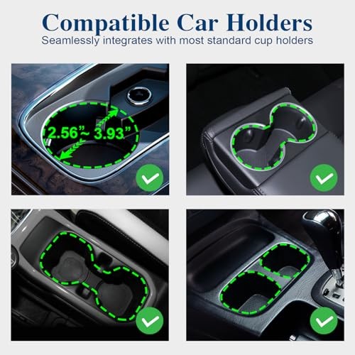 Car Cup Holder Expander, Cup Holder Extender Adapter with Expandable CUP-1pack