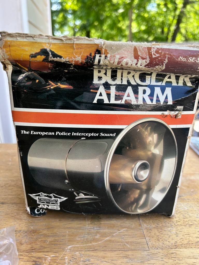 Vintage Anes Hi-Low Current Sensor Auto / Burglar Alarm  SE-33S 1982