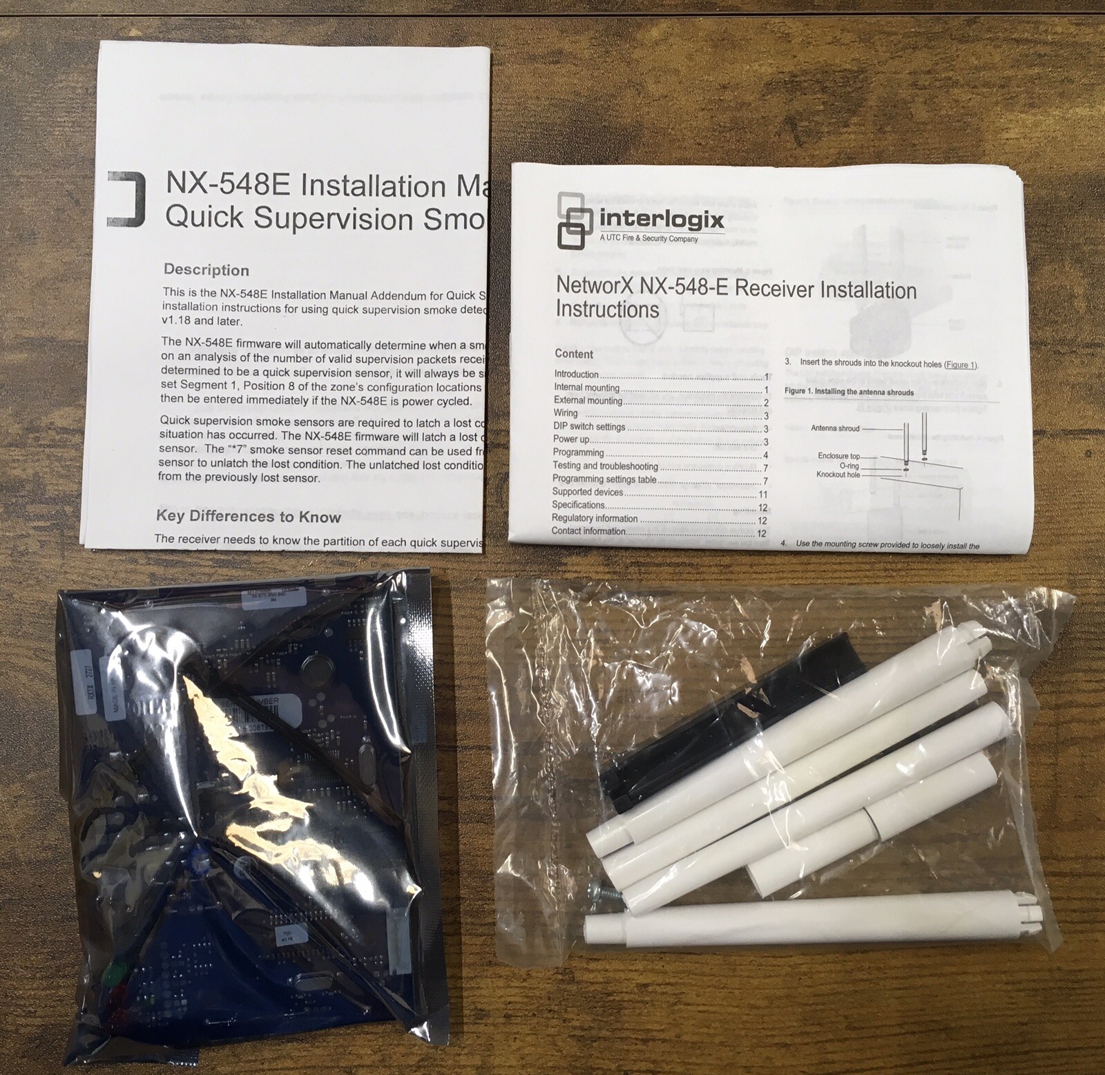 GE Interlogix NetworX NX-548E Wireless Receiver