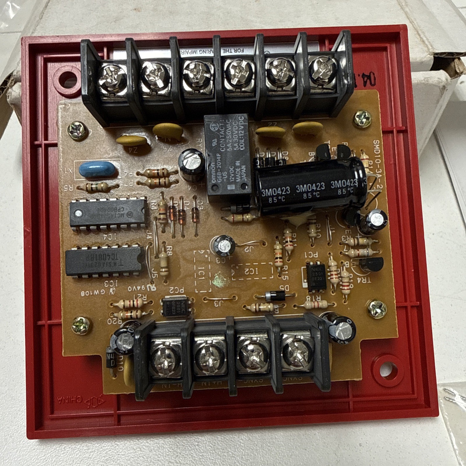 ⭐️ Amseco Potter SMD10-3A Fire Alarm Synchronization Module - NEW