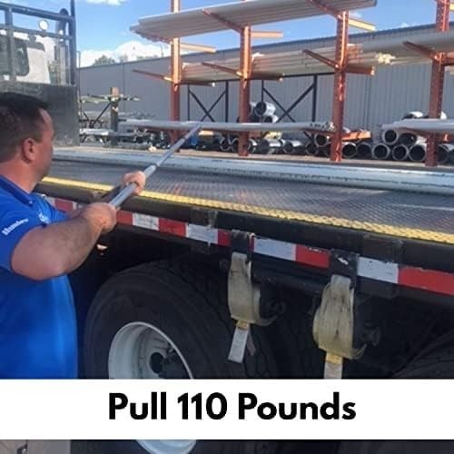 Adjustable 6 ft Cargo Retriever Tool with 110 lb Pull – Perfect for Trucks