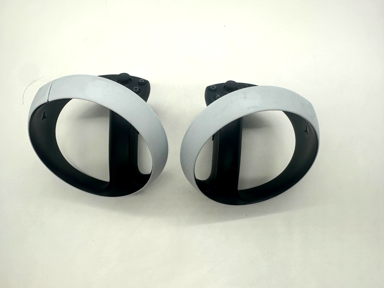 Pair Damaged Sony PlayStation VR2 Sense Controllers Stick Drift Button Issues