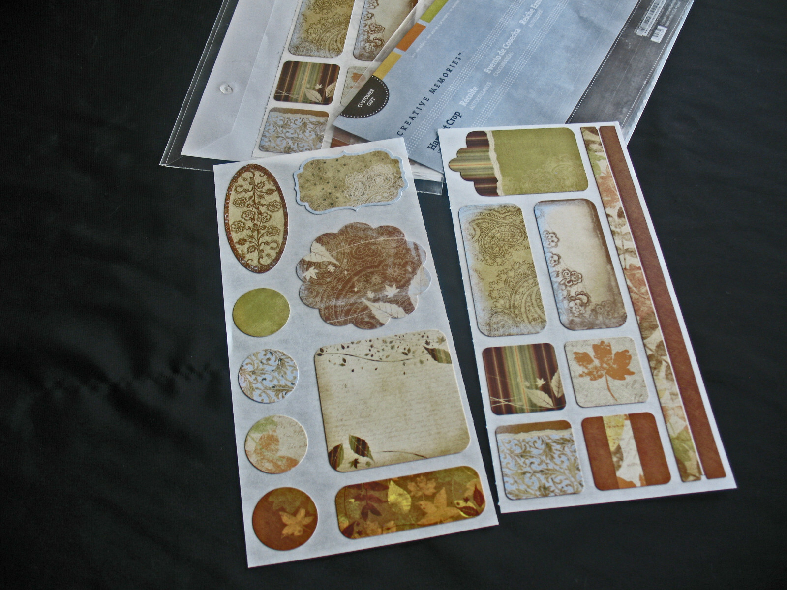 "Harvest Crop" Stickers 2 pkgs 2 in each package
