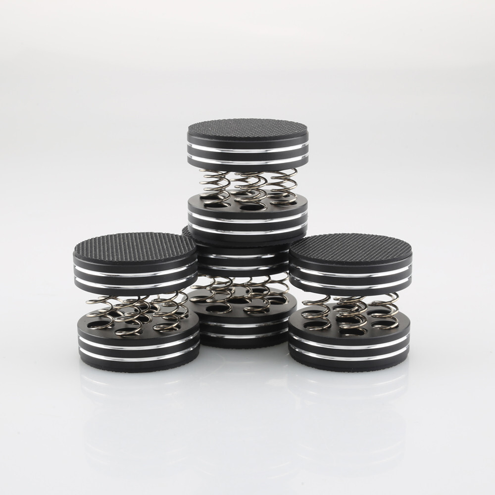 4Pcs Audiophile HiFi Speaker Turntable Isolation Feet Spike Floor Protector Pad
