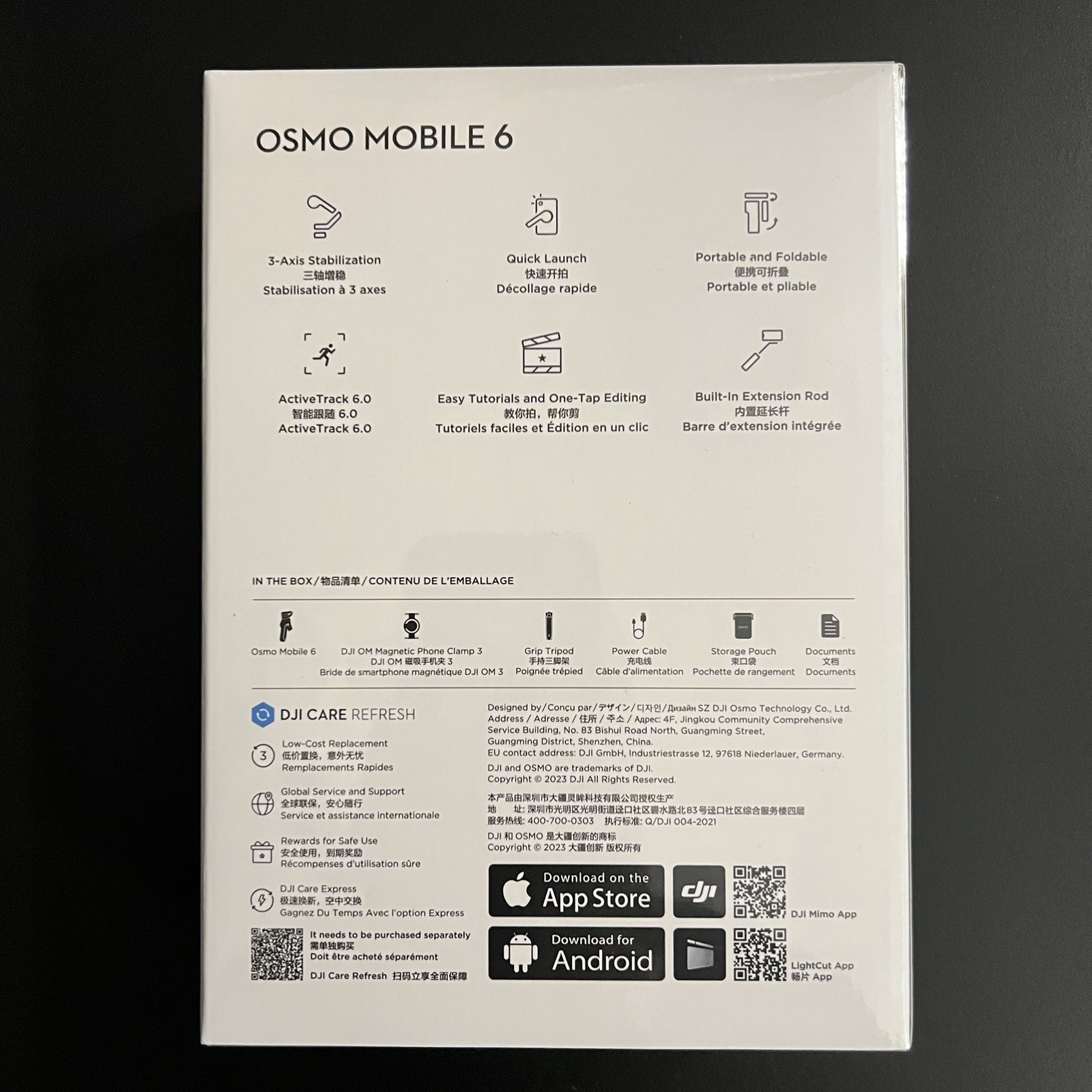 DJI Osmo Mobile 6 Smartphone Stabilizer + STARTRC storage case { DJI OM 6 }