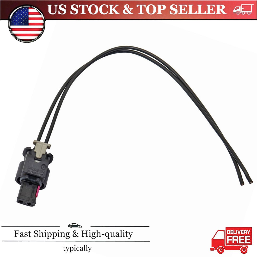 2-Pin Bed Lamp Bed Light Connector Pigtail Fits Ram 1500 2021-2023