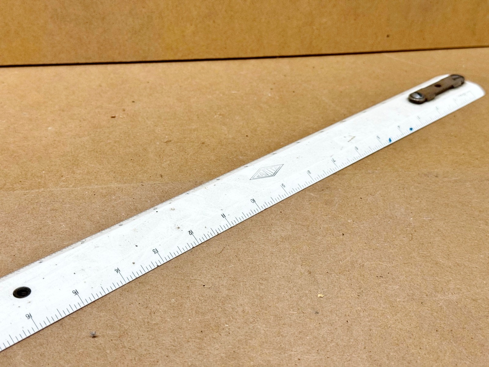 VINTAGE MAVITTA ARCHITECTS ENGINEERS IMPERIAL DRAUGHTSMAN SCALE RULER WHITE