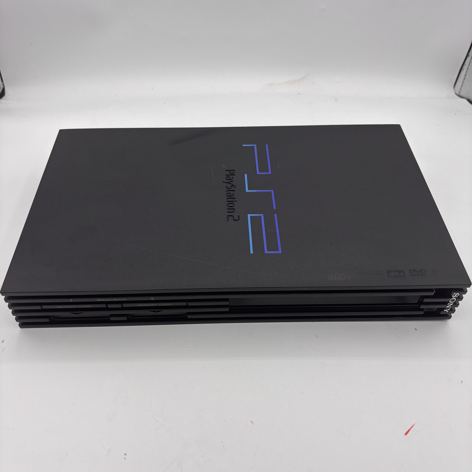 Sony PlayStation 2 PS2 Fat Console Top Shell Case SCPH-30001 R Black