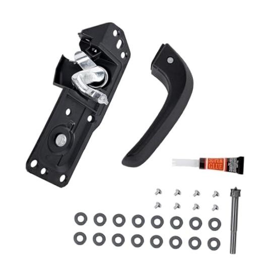 Premium Inside Door Handle - Front Left Plastic - Fits 2007-2014 Driver Side