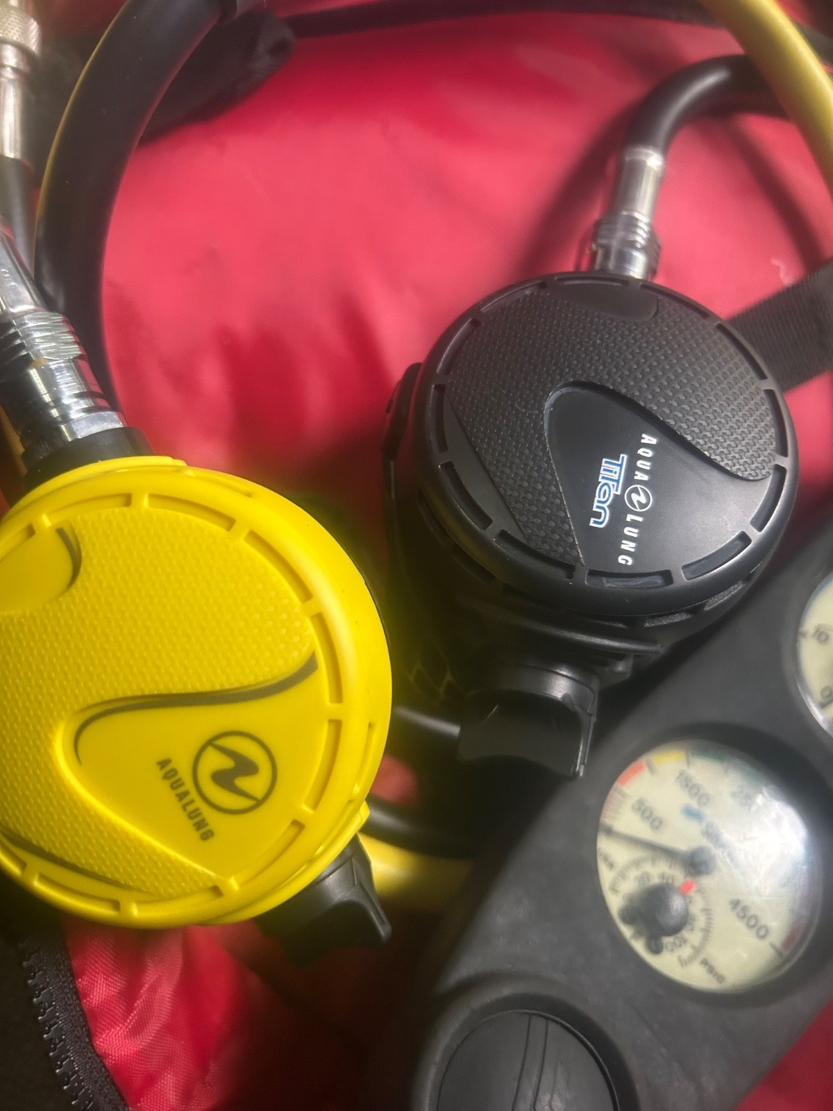 Aqualung Titan Regulator, Octo, Complete Setup just serviced