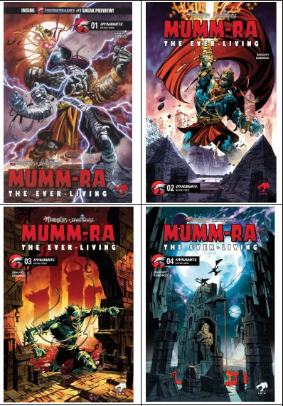 Mumm-Ra the Ever-living #1-4 Book Set Cover A Regular Dynamite 2026