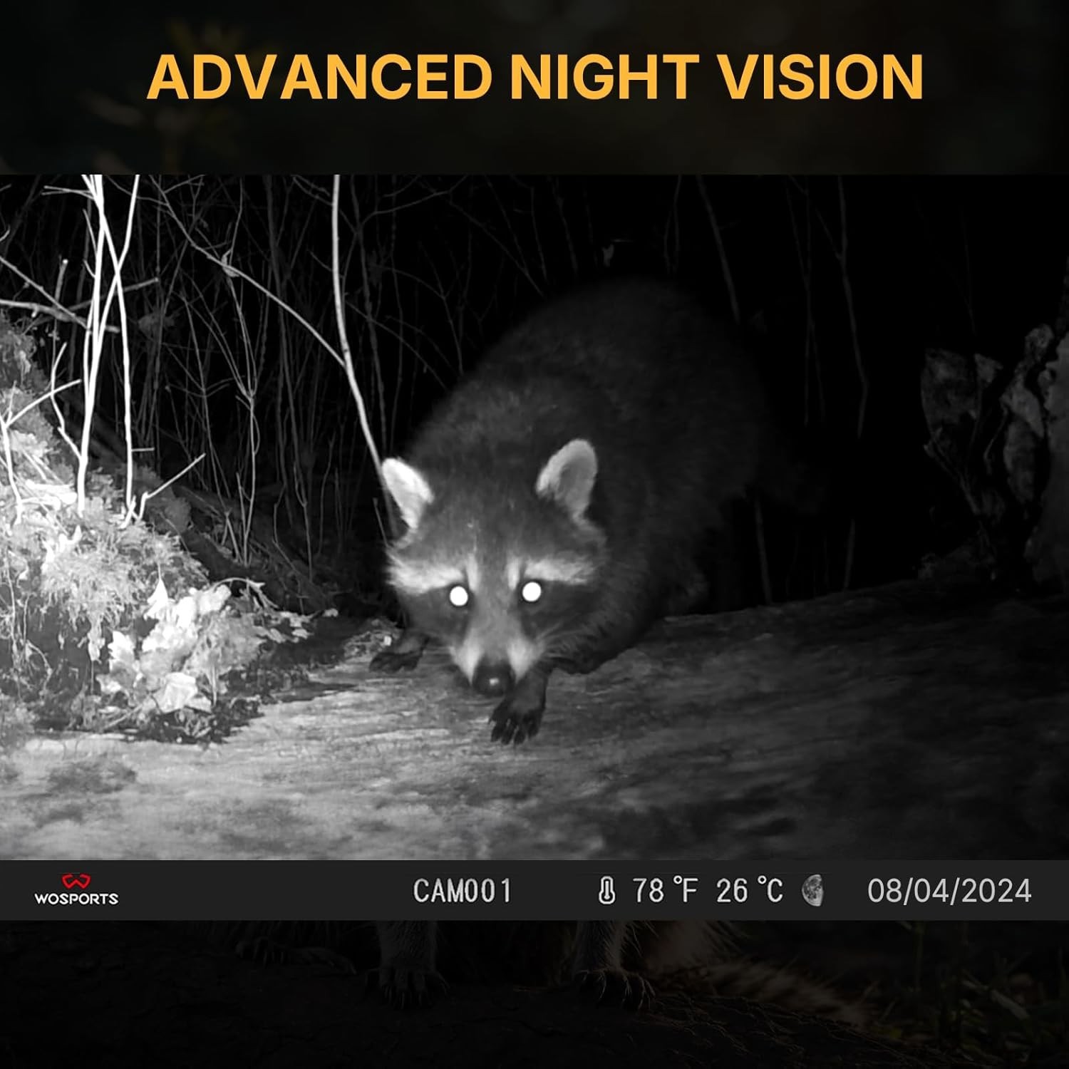 Mini Trail Camera 24MP 1080P HD Game Camera with Night Vision Motion Activate...