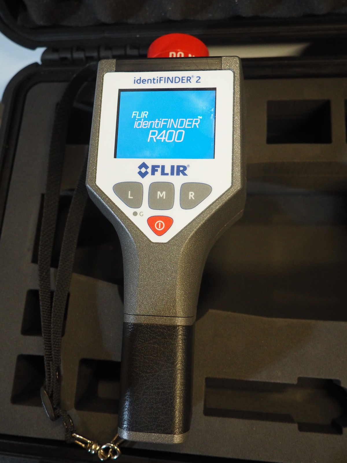 FLIR IdentiFINDER 2 NG R400 Radiation Detector Gamma Spectrometer Idetification
