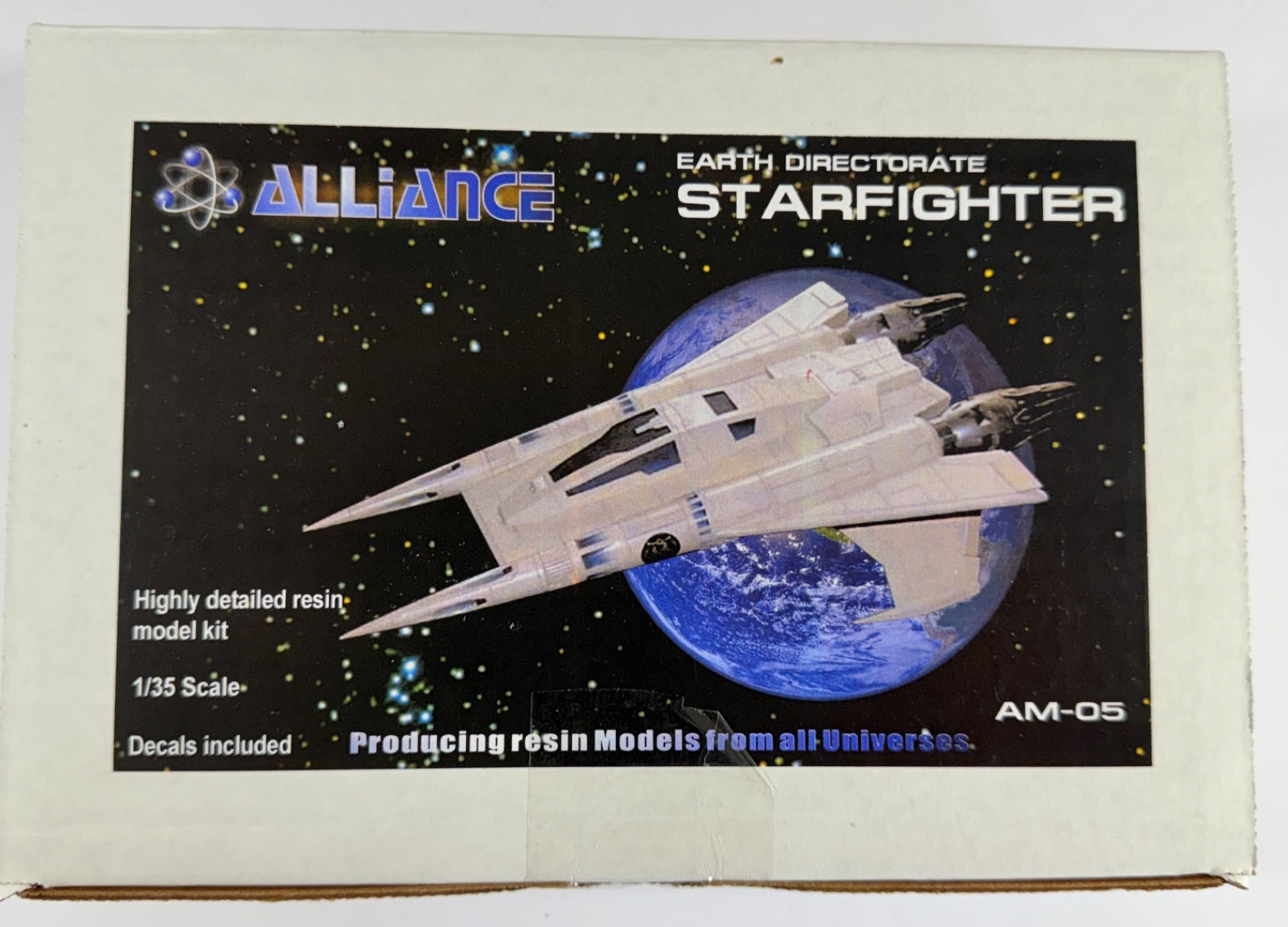 Alliance Models Earth Directorate Buck Roger's Starfighter 1/35 Model Kit AM-05