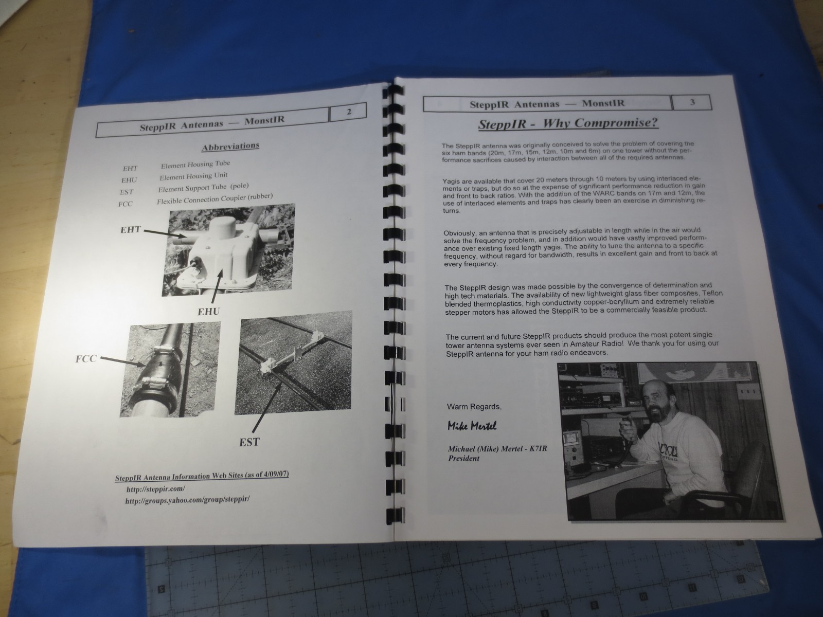 SteppIR Antenna Systems MonstIR Manual Only (Free Shipping!)
