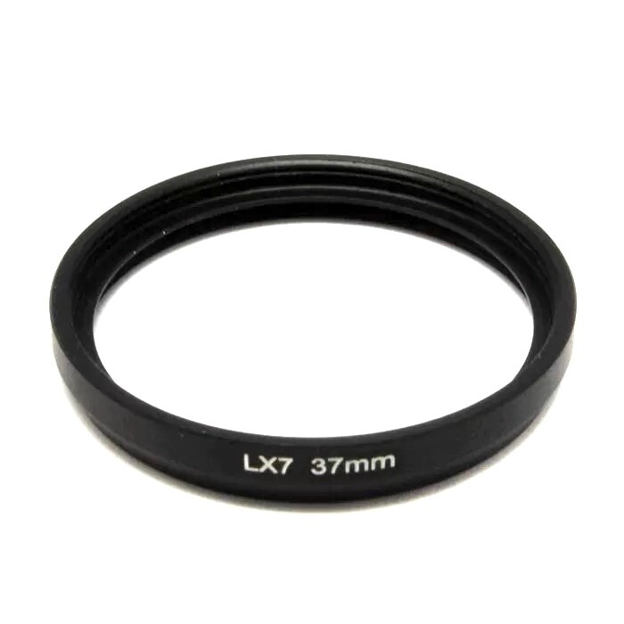 Metal Lens Adapter Ring For Panasonic DMC-LX5, LX7, Leica D- Lux 5, Lux6 to 37mm