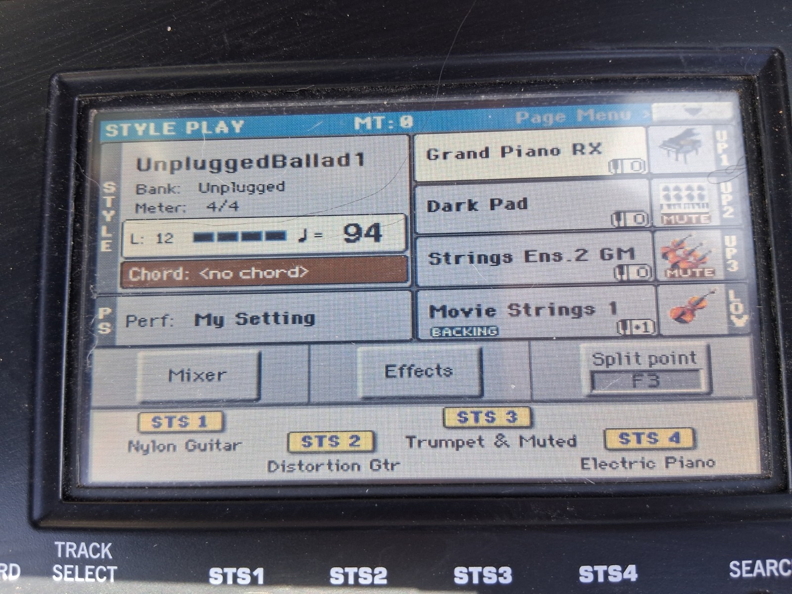 Korg 61-Key Professional Arranger Black Keyboard PA300