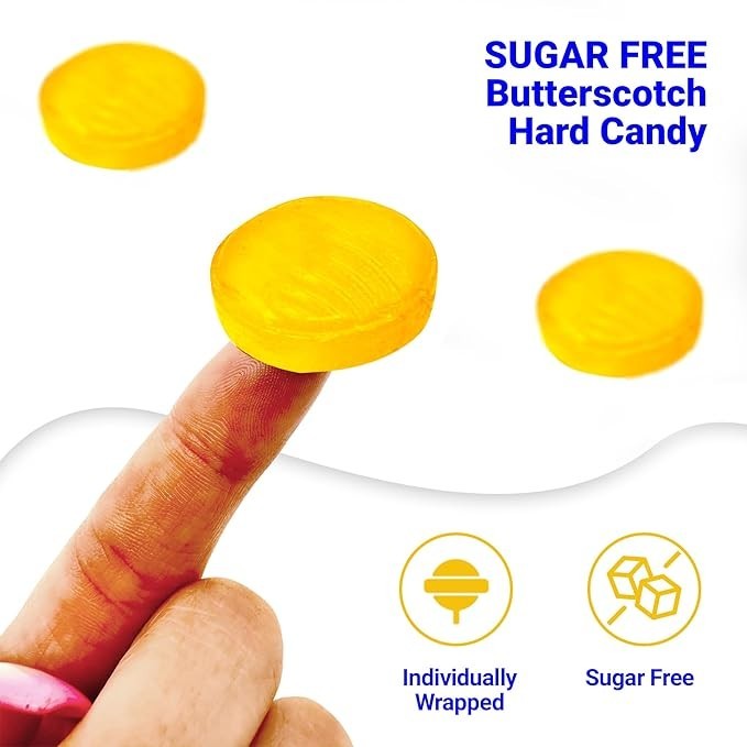 Sugar Free Bulk Candy Mix – Cinnamon Disc, Butterscotch & Lemon Drops (1.5 LB)