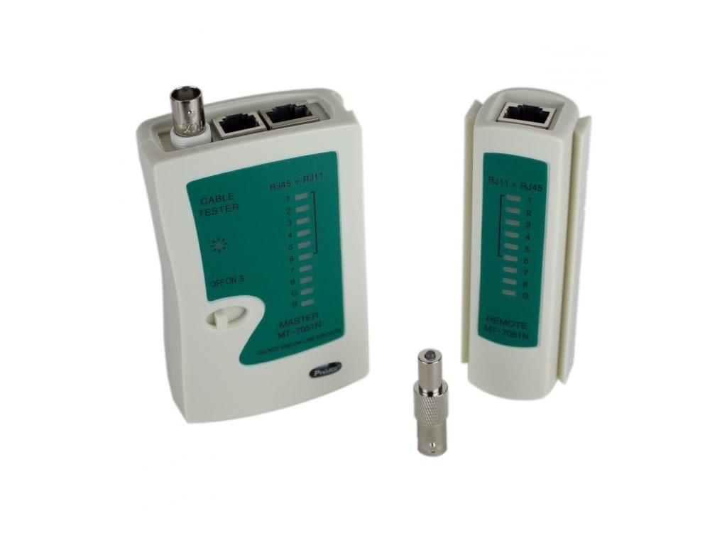 Eclipse 400-026 Cable Tester RJ45, RJ11/RJ12, 10 Base-T, Token Ring, & Coax