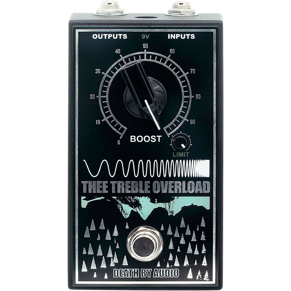 Death by Audio Thee Treble Overload Pedal - Black
