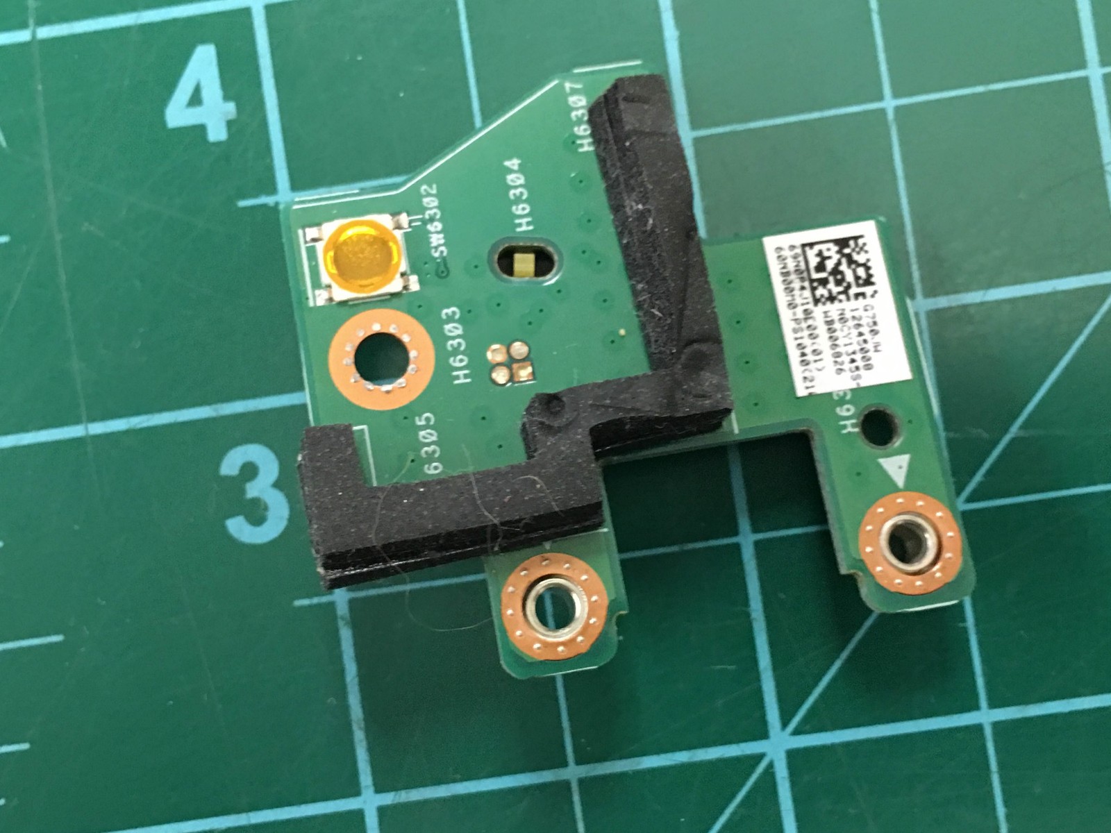 OEM Asus Rog G750JW 17.3" Laptop Power Button Switch Board 60NB00M0-PS1040