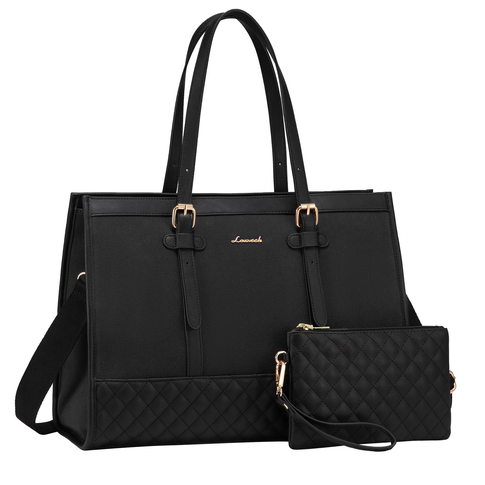 Laptop Bag for Women, 17.3 Inch Computer Tote Bags Purse for Work