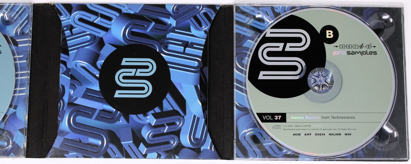 Zero-G Pro Samples Vol.37 Dance Synths Sample/Sound Library/Sampling Double CD