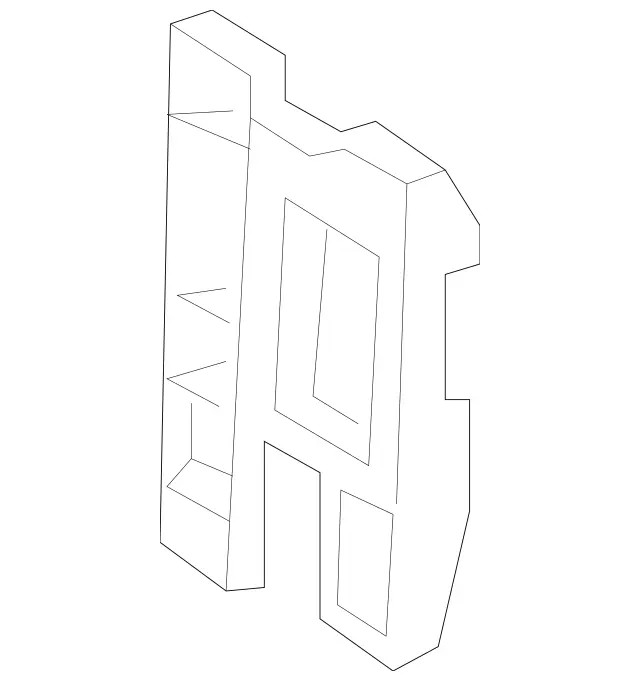 Genuine Mercedes-Benz Holder 231-885-03-14